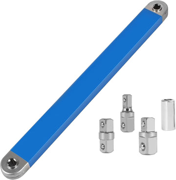 15" Impact Offset Extension Wrench Set 1/4", 3/8", 1/2" Drive Adapters